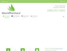 Tablet Screenshot of neuropharmaca.com
